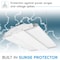 Luxrite 14 Inch Linear High Bay LED Lights 80/110/150W Up to 20500LM 4CCT 3000K-5000K Adjustable Tilt, 2PK LR41700-2PK - alternate 2